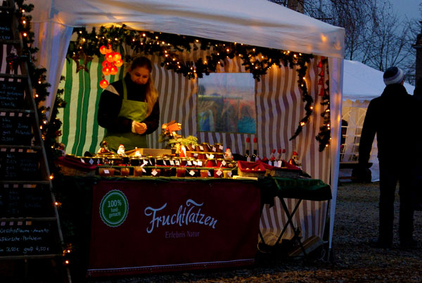Marmelade als Geschenk - auf dem Weihnachtsmarkt