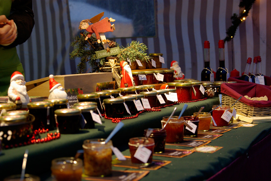 Marmelade als Geschenk - Weihnachtsmarkt