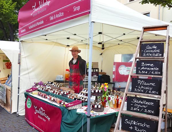 Marmeladenmanufaktur Fruchttatzen - Frühlingsmarkt in Delitzsch Marmeladenmanufaktur Fruchttatzen - Frühlingsmarkt in Delitzsch