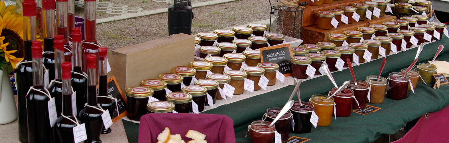 handgemachte Marmeladen aus der Marmeladenmanufaktur