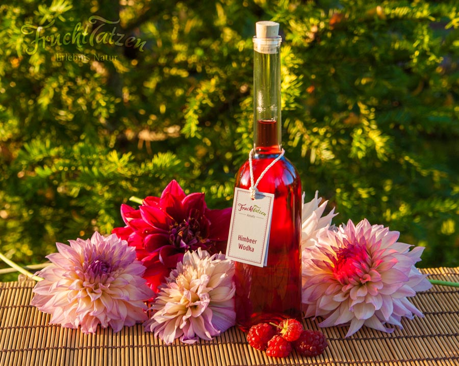 Marmeladenmanufaktur Fruchttatzen - Himbeer-Wodka