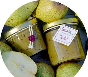 Marmeladenmanufaktur Fruchttatzen - Kiwi-Birne - besondere Marmelade kaufen