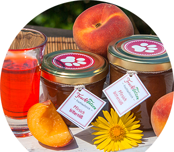 Marmelade als Geschenk - Pfirsichmarmelade mit Campari